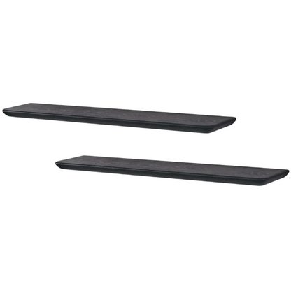 Floating Shelf Bundle | Solid Black Walnut Minimalist Wall Storage