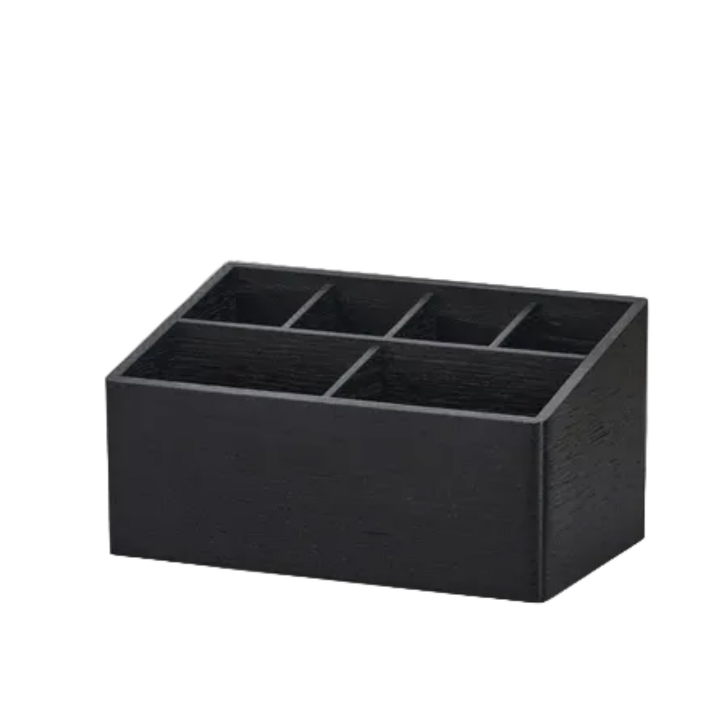 Desk Organizer | Solid Wood Multi-Compartment Stationery Caddy