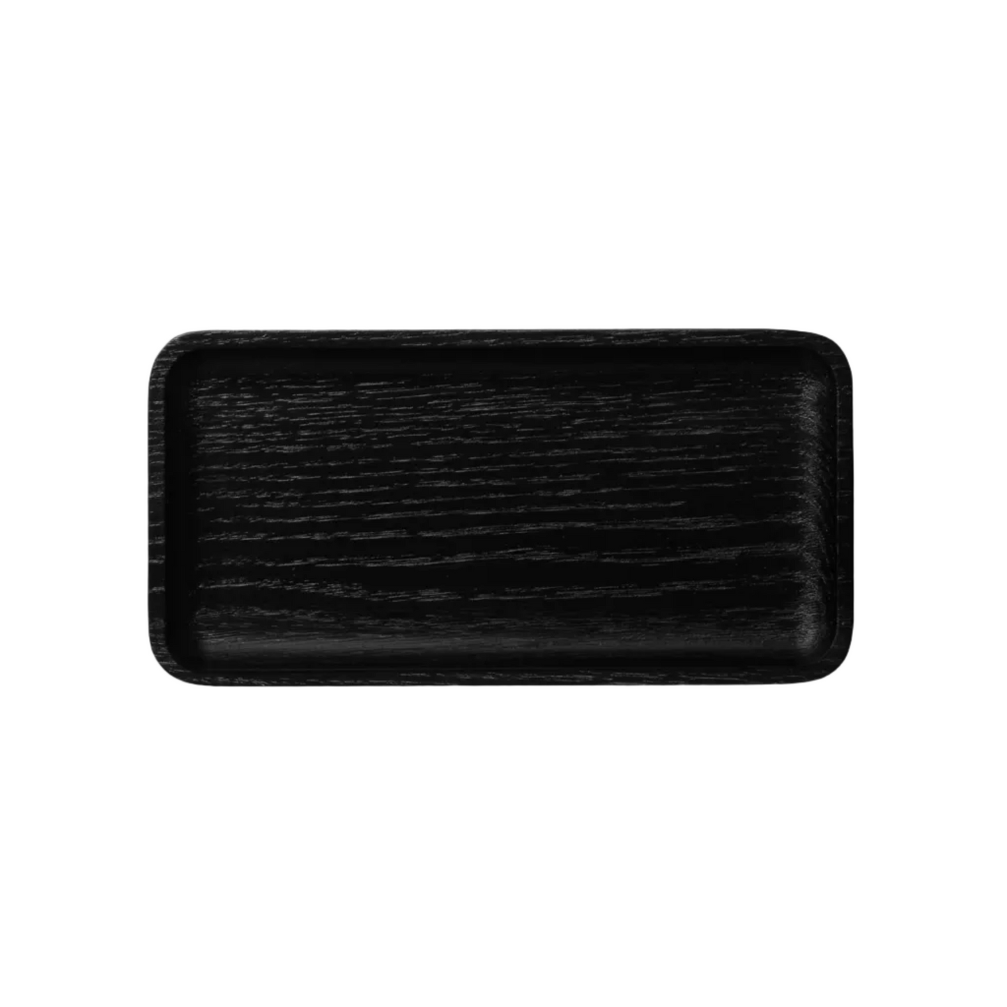 Catchall Tray Mini | Solid Black Walnut Desktop Organizer