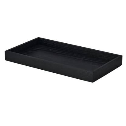 Valet Tray | Solid Black Walnut Organizational Caddy