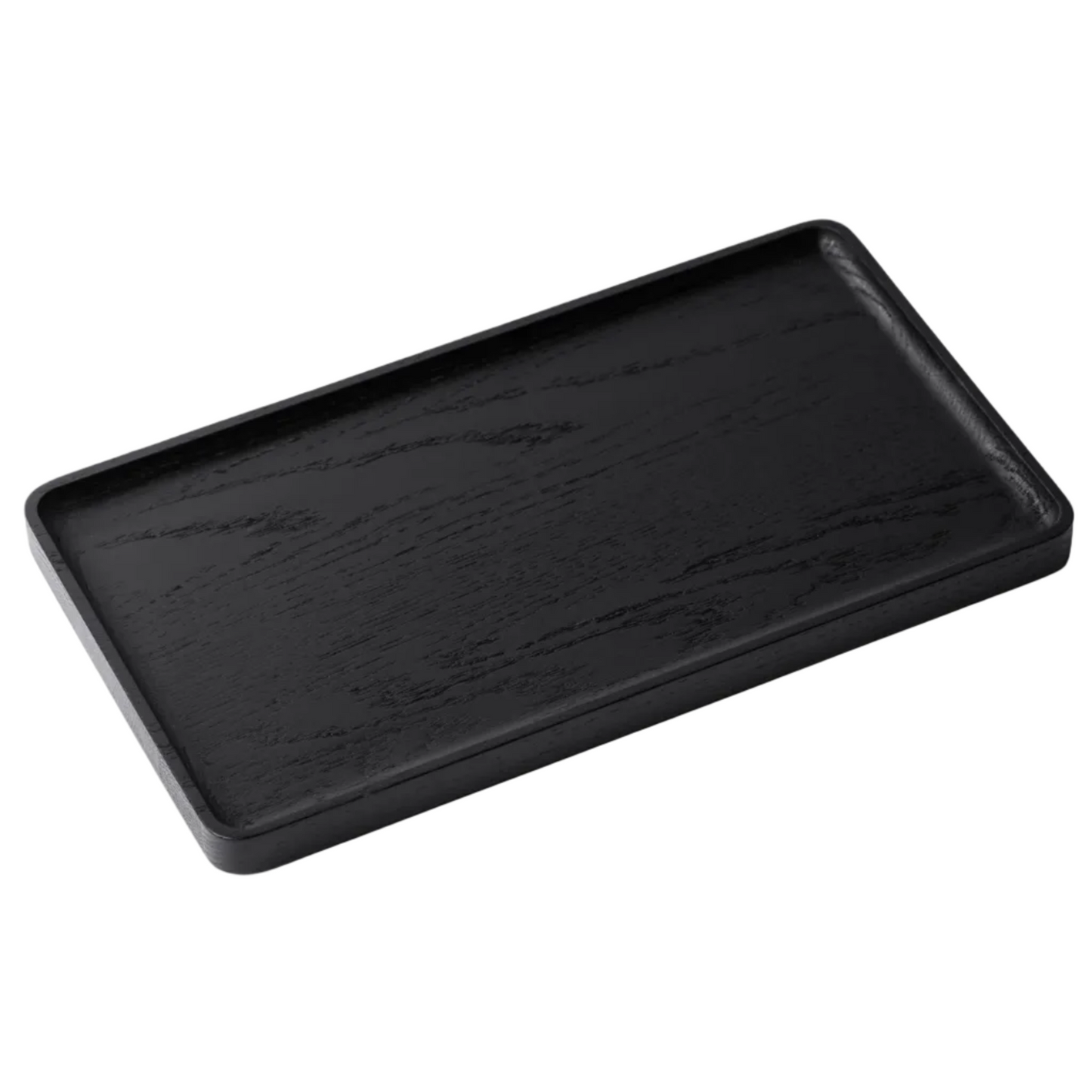 Wooden Catchall Tray | Solid Black Walnut Modular Organizer