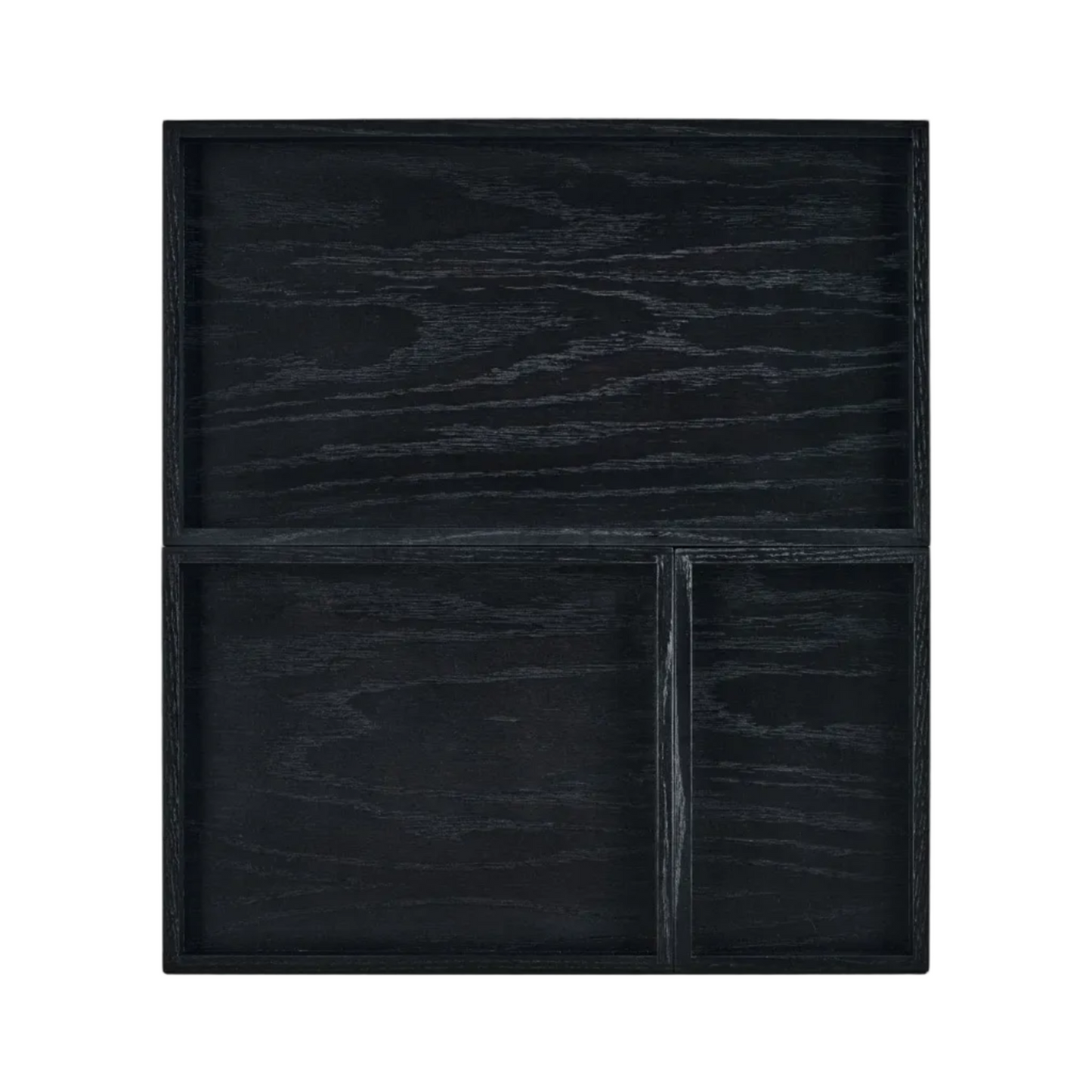 Valet Tray | Solid Black Walnut Organizational Caddy