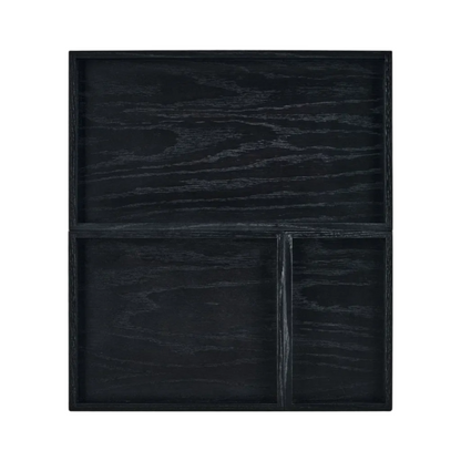 Valet Tray | Solid Black Walnut Organizational Caddy