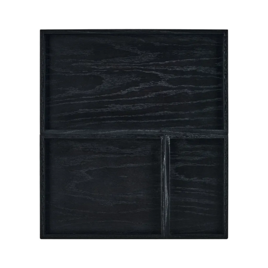 Valet Tray | Solid Black Walnut Organizational Caddy