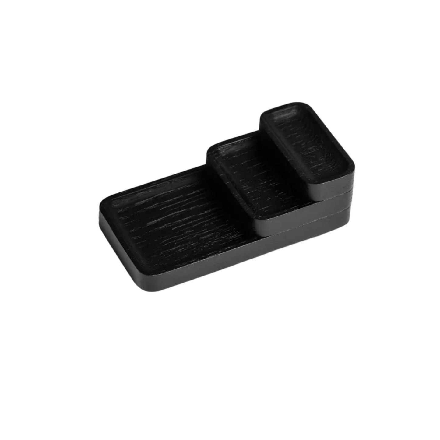 Catchall Tray Mini | Solid Black Walnut Desktop Organizer