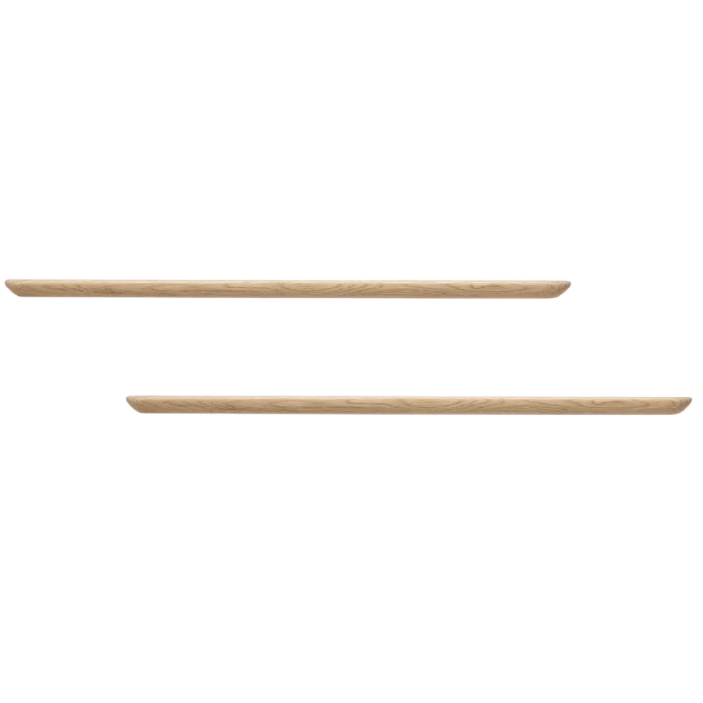 Floating Shelf Bundle | Solid Light Oak Minimalist Wall Storage