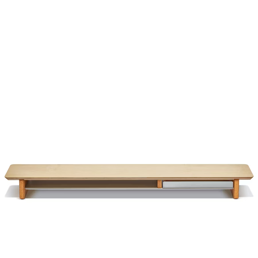 Maple Plywood Desk Shelf | Modular Ergonomic Monitor Riser