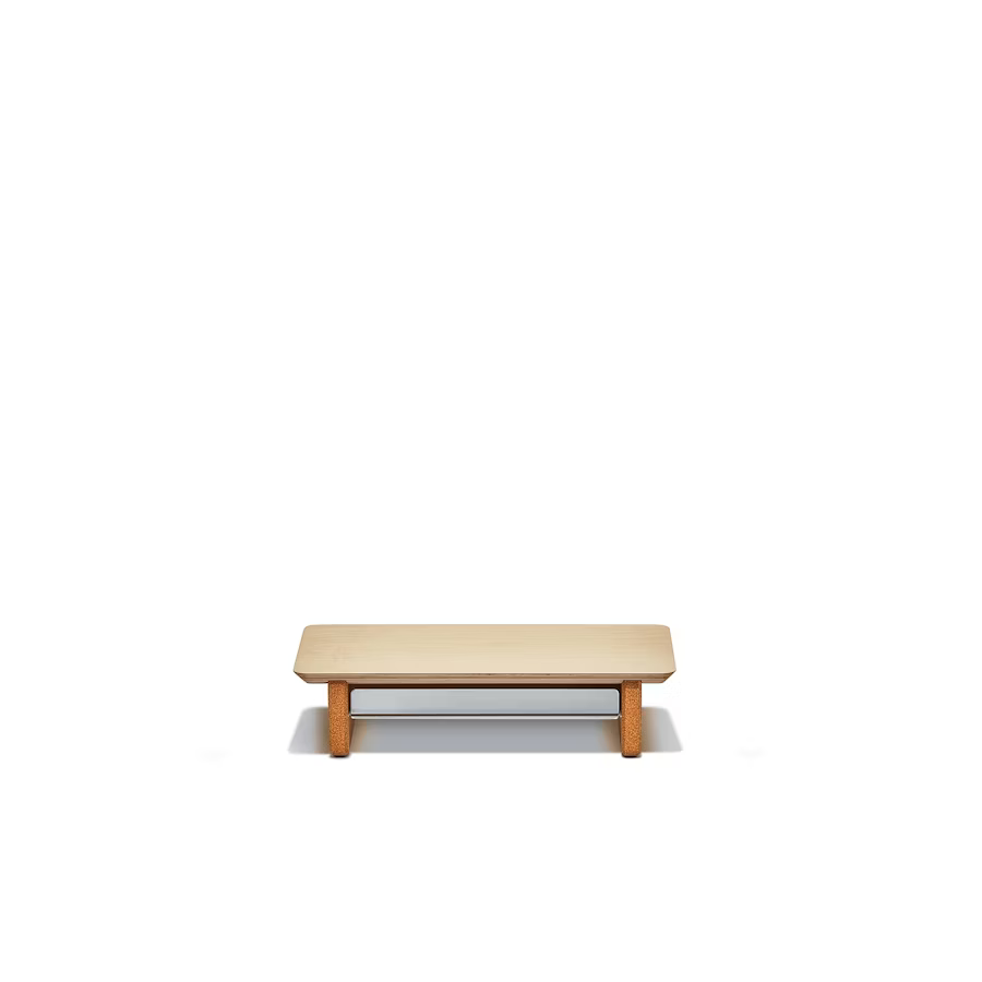Maple Plywood Desk Shelf | Modular Ergonomic Monitor Riser
