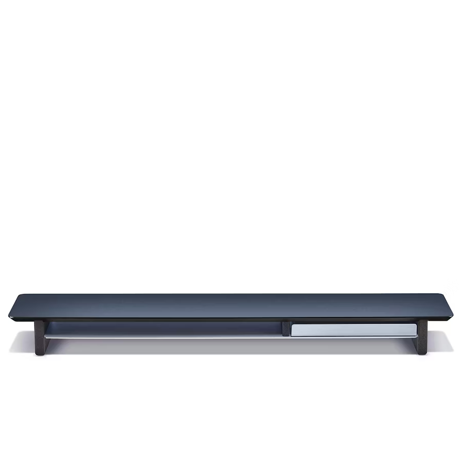 Matte Black Desk Shelf | Modular Ergonomic Monitor Riser & Organizer