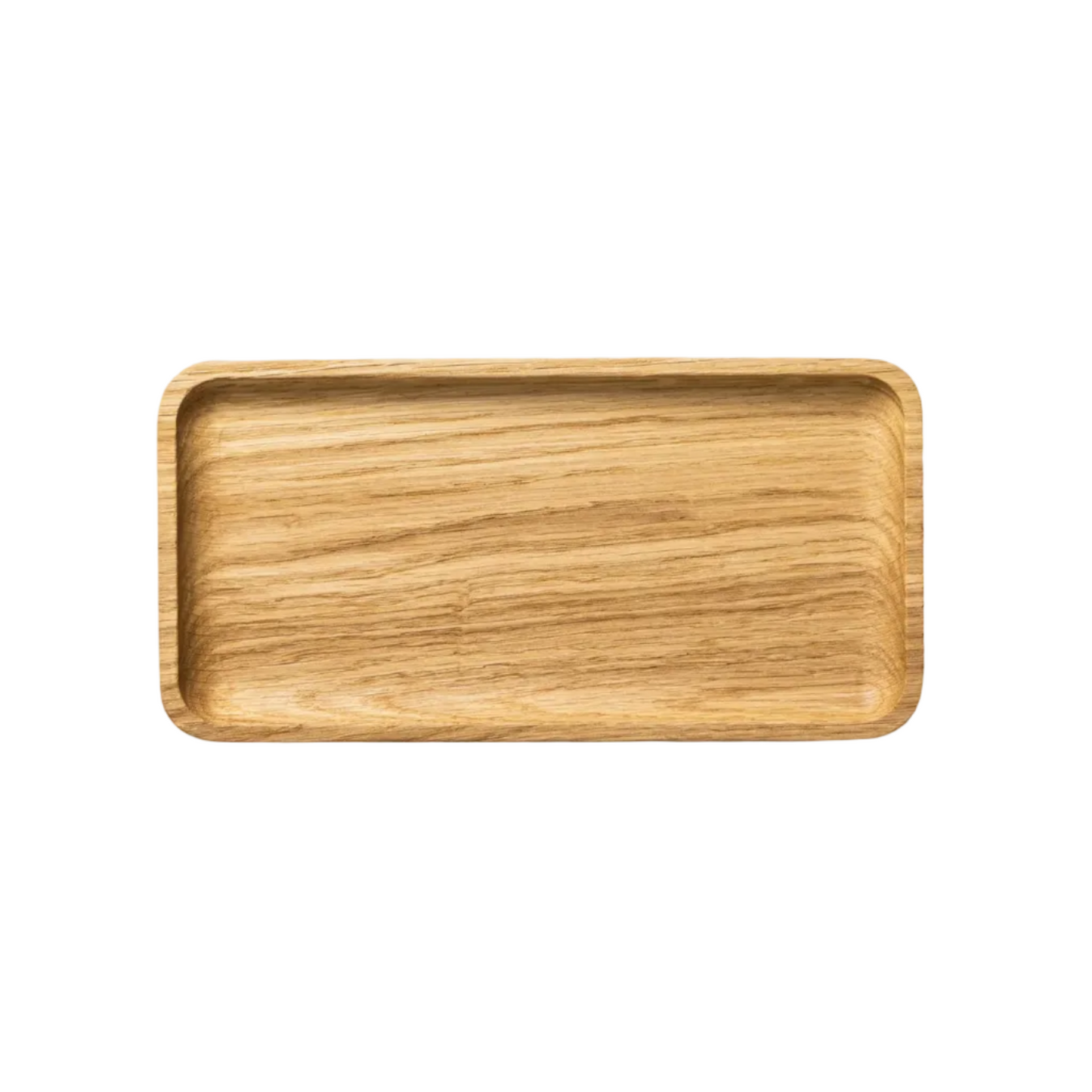 Catchall Tray Mini | Solid Oak Desktop Organizer