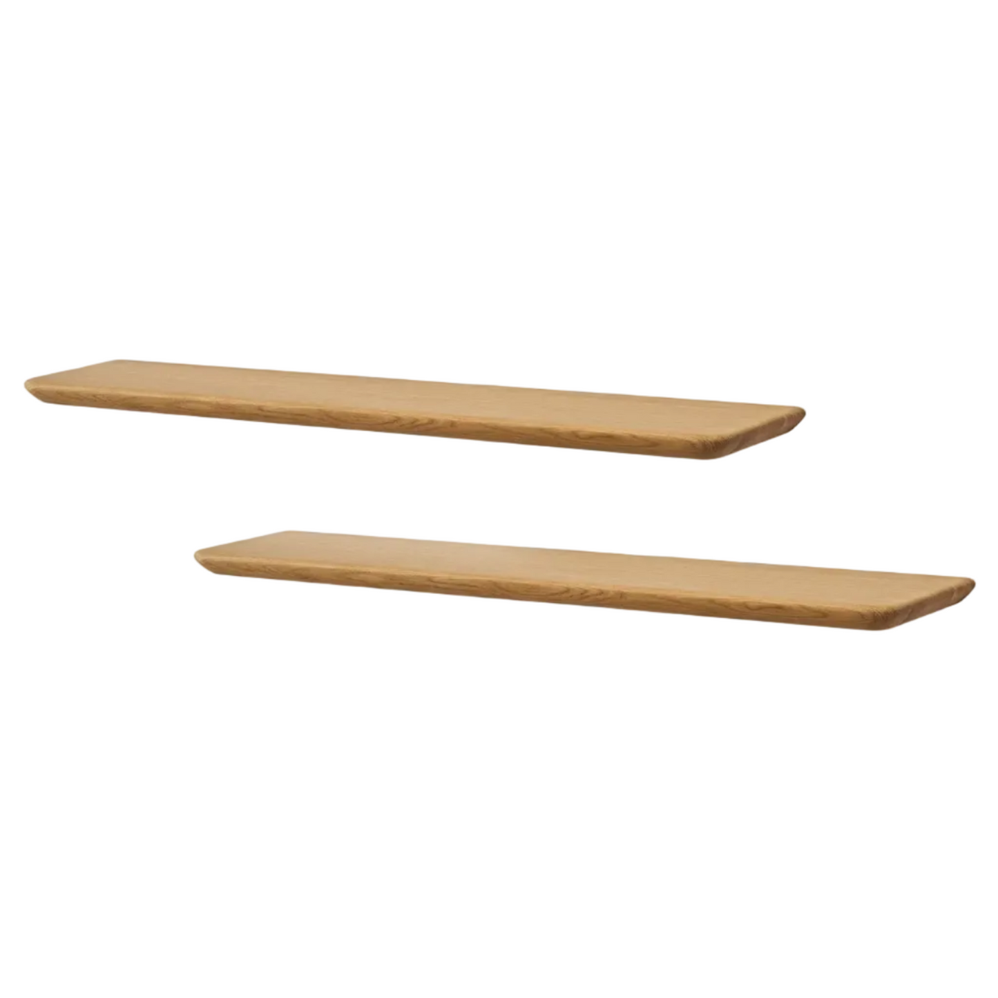 Floating Shelf Bundle | Solid Oak Minimalist Wall Storage