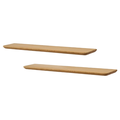 Floating Shelf Bundle | Solid Oak Minimalist Wall Storage