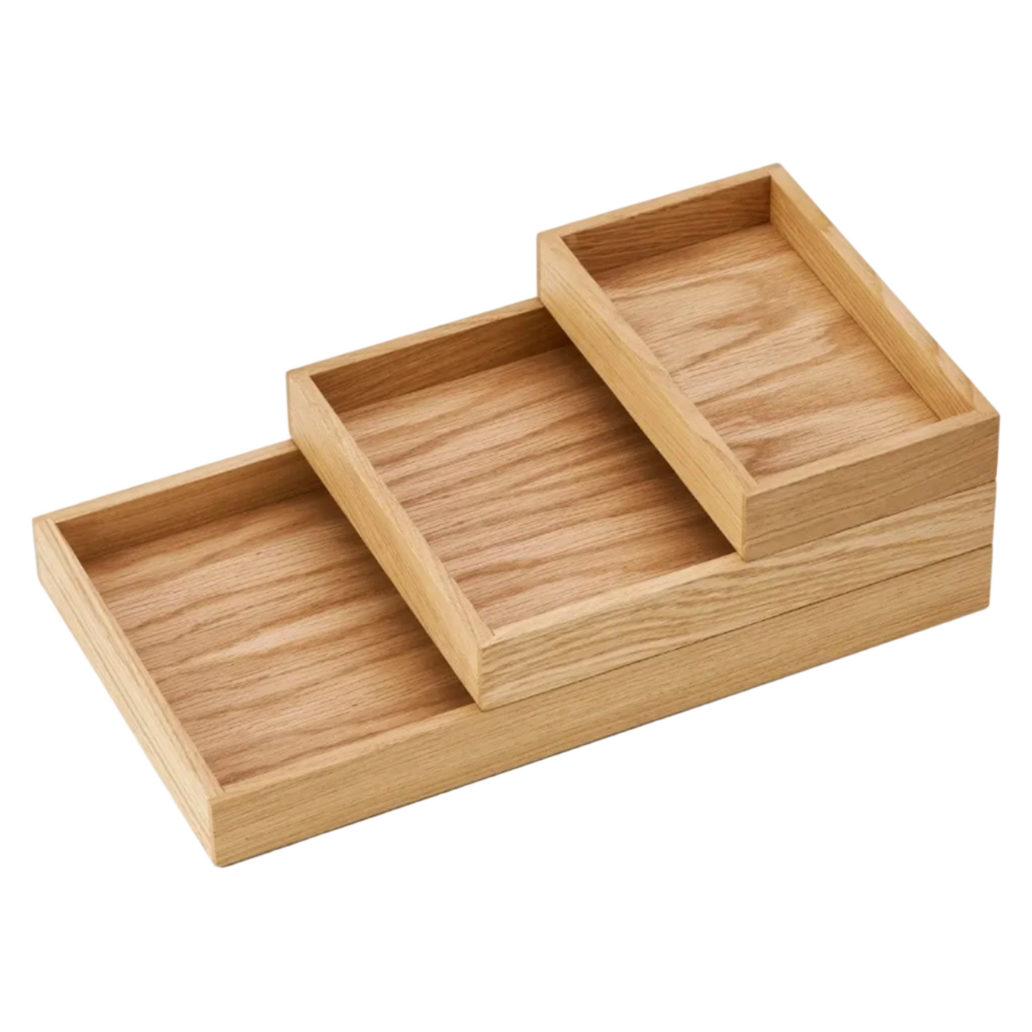 Valet Tray | Solid Oak Organizational Caddy