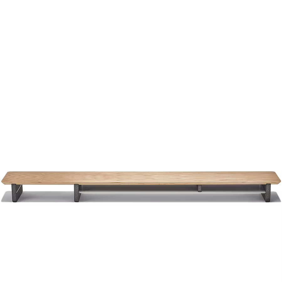 Oak Plywood Desk Shelf | Modular Ergonomic Monitor Riser