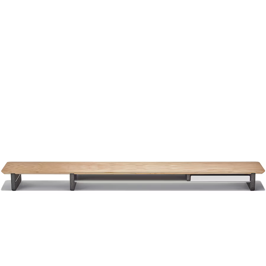 Oak Plywood Desk Shelf | Modular Ergonomic Monitor Riser