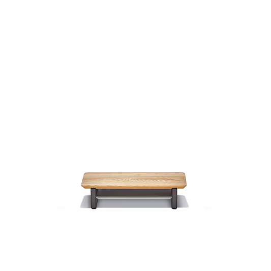 Solid Oak Desk Shelf | Modular Ergonomic Monitor Riser