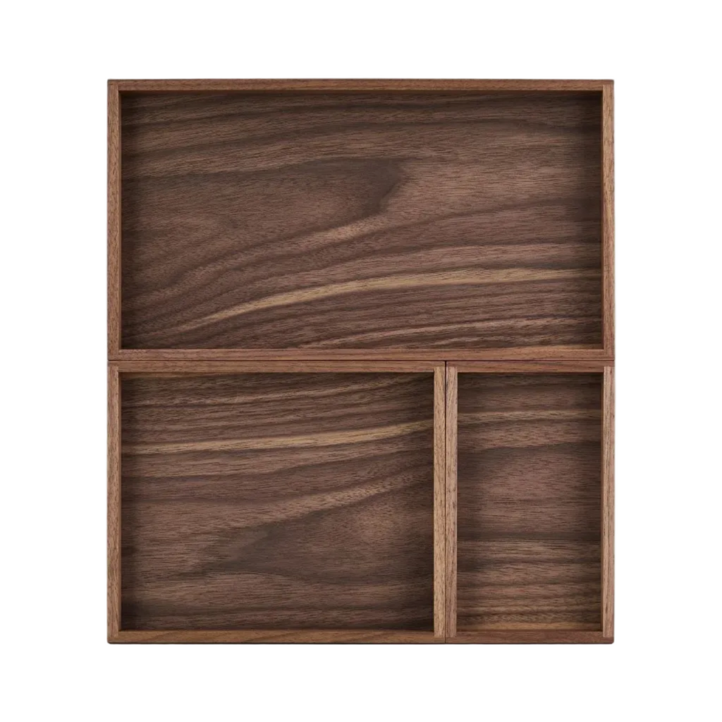 Valet Tray | Solid Walnut Organizational Caddy
