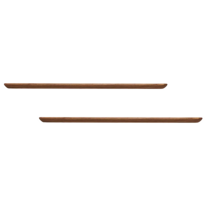 Floating Shelf Bundle | Solid Walnut Minimalist Wall Storage