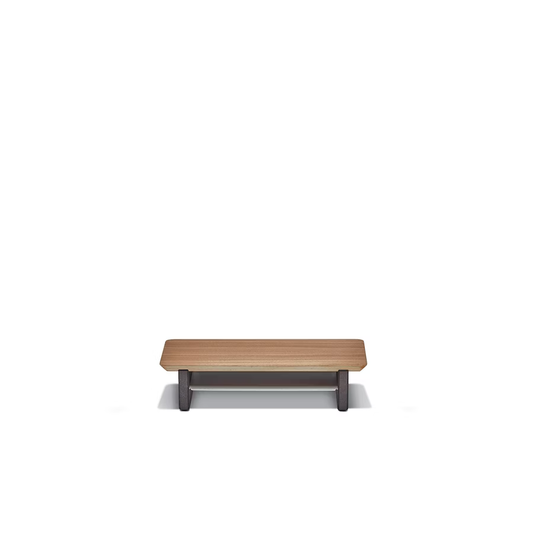 Walnut Plywood Desk Shelf | Modular Ergonomic Monitor Riser