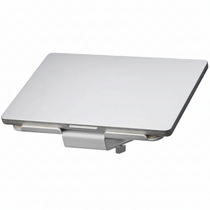 Desk Shelf Laptop Mount | Minimalist Space-Saving Riser (Medium/Large White)