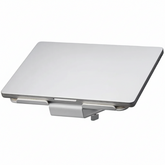 Desk Shelf Laptop Mount | Minimalist Space-Saving Riser (Medium/Large White)