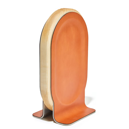 Maple Headphone Stand | Solid Hardwood & Steel Display