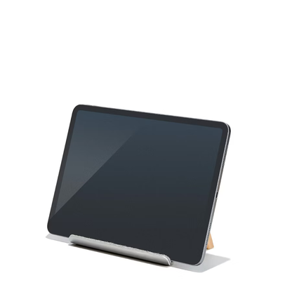 Maple iPad Stand | Solid Hardwood & Stainless Steel Tablet Holder